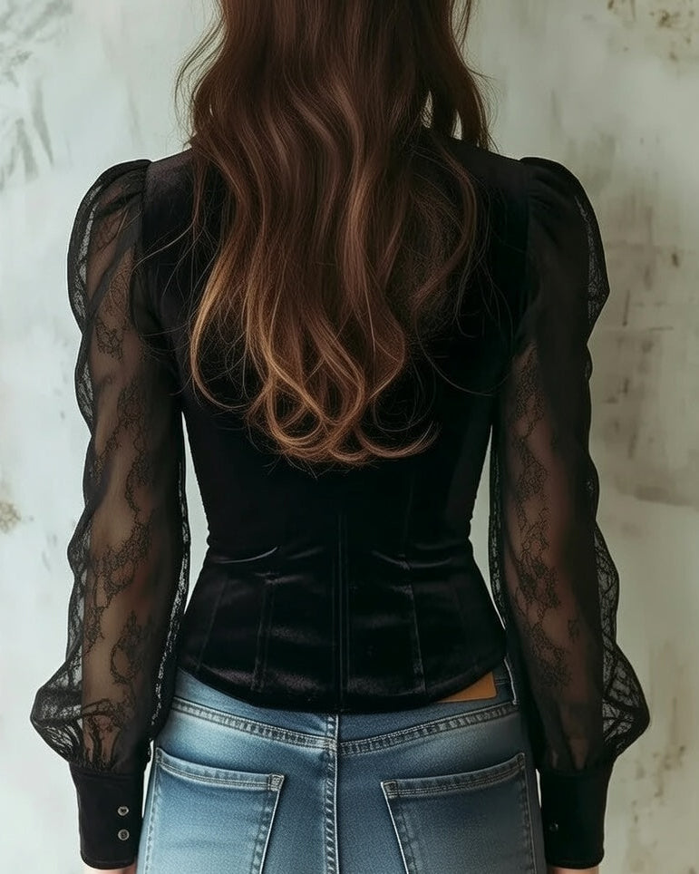 Emerie | Midnight Blouse