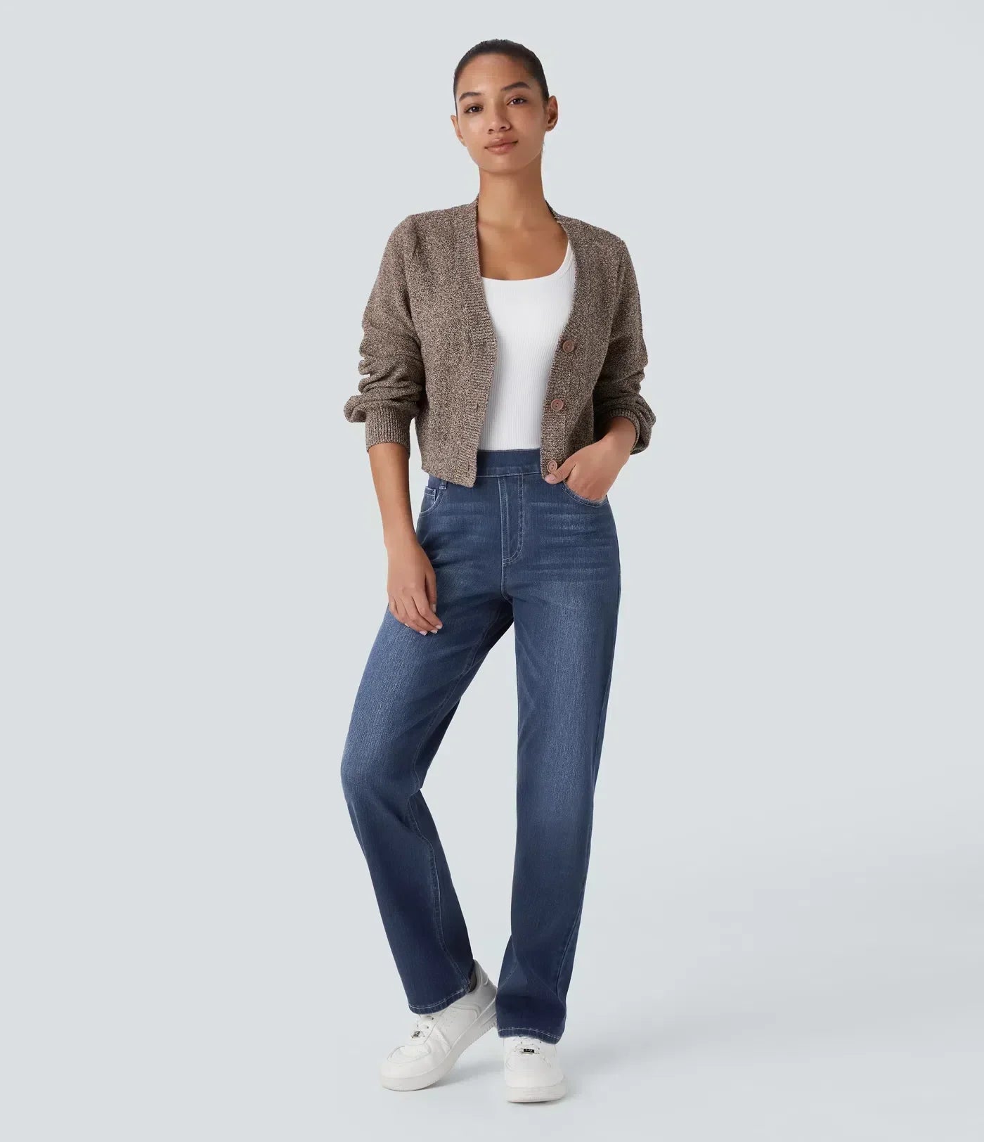 Elisha | Elastic and Comfortable Pants with High Waist