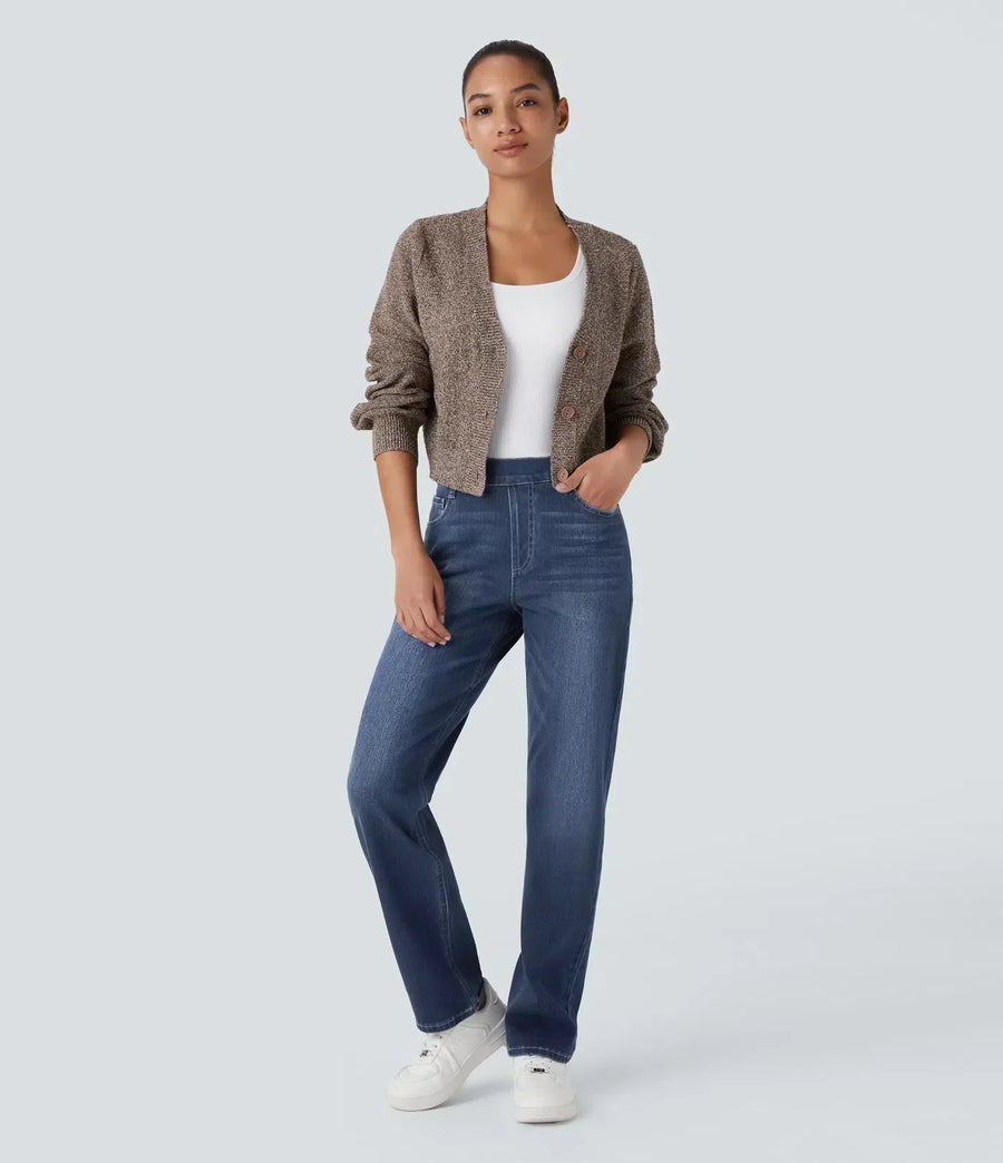 Elisha | Elastic and Comfortable Pants with High Waist