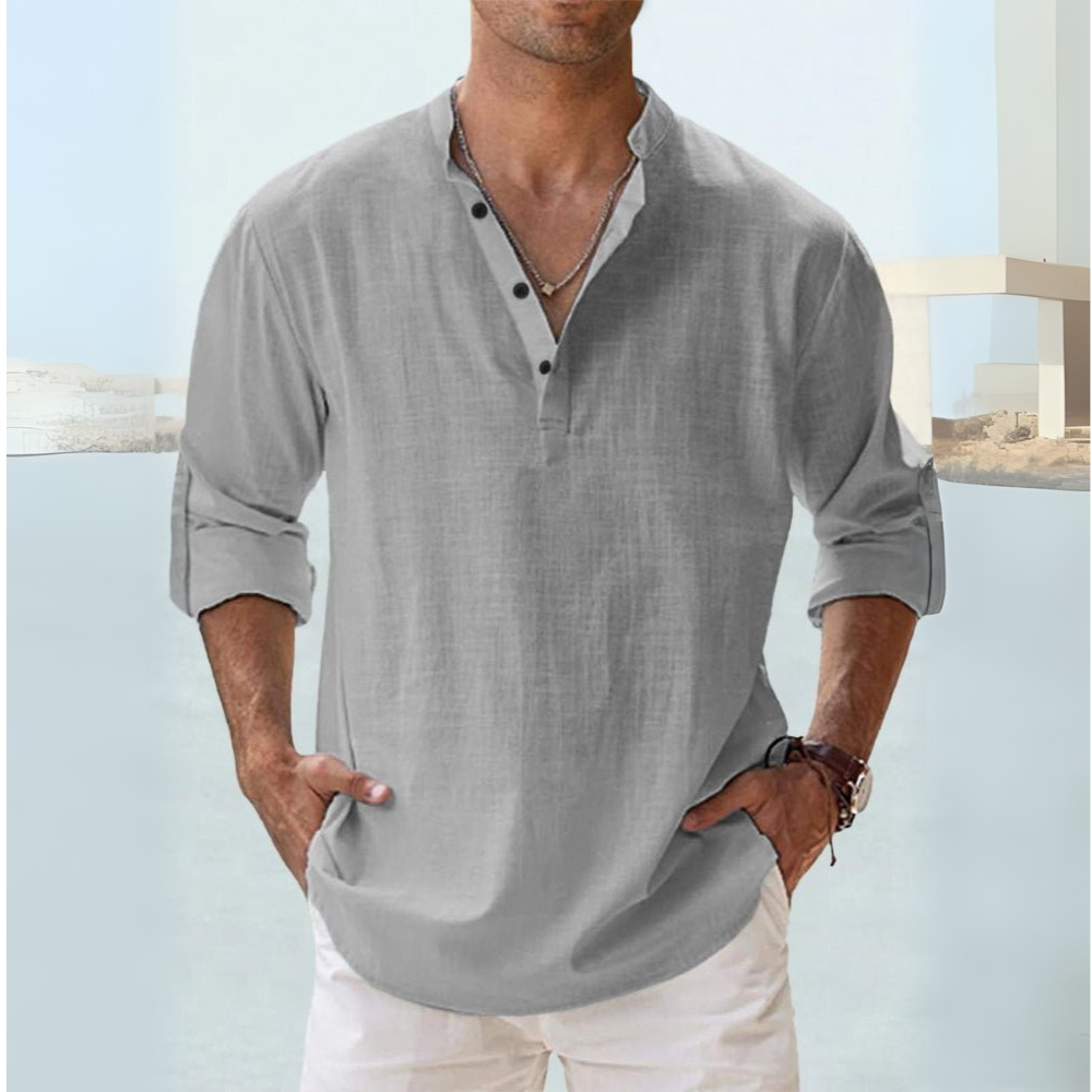 Flynn|Smooth Casual Overshirt