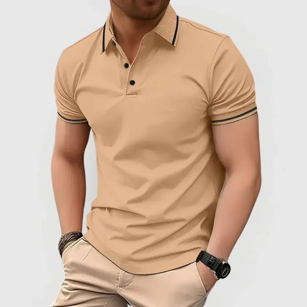Zev|Polo Shirt With Collar