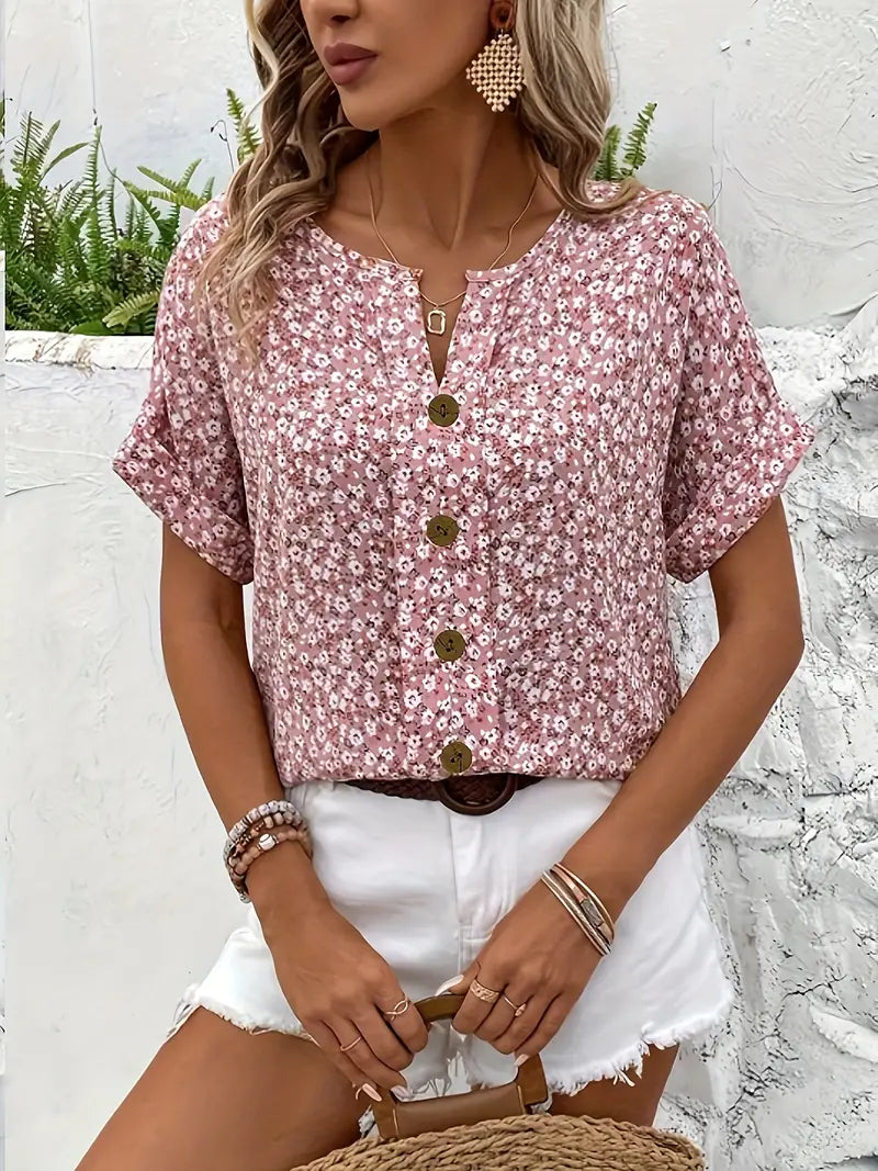 Hadassah | Stylish Floral Print Blouse