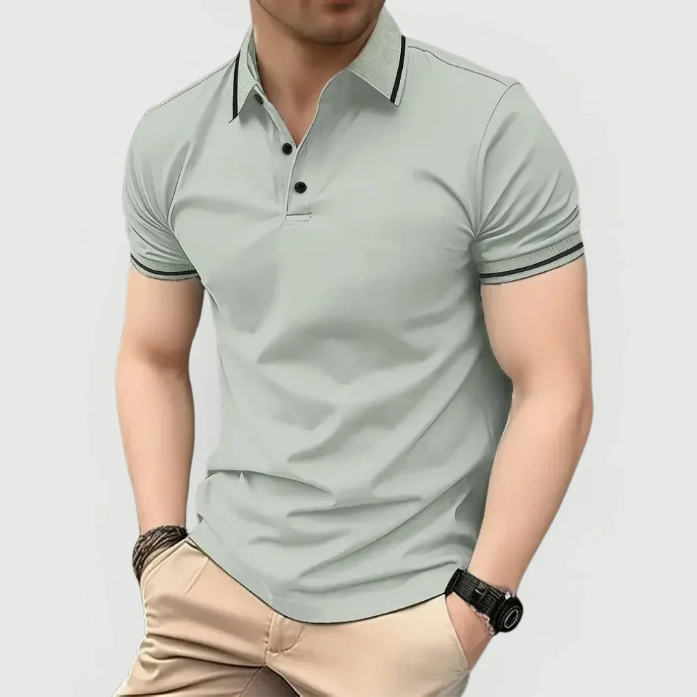 Zev|Polo Shirt With Collar