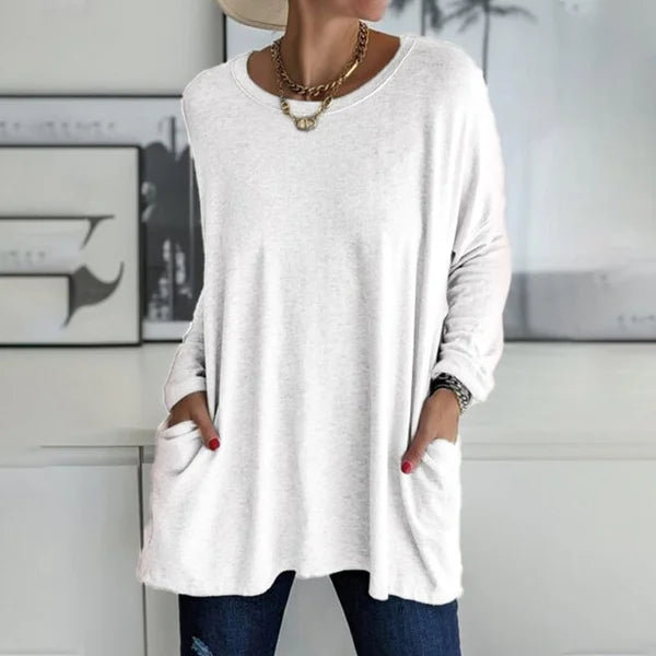 Joyanna | Relaxed Long Sleeve Top