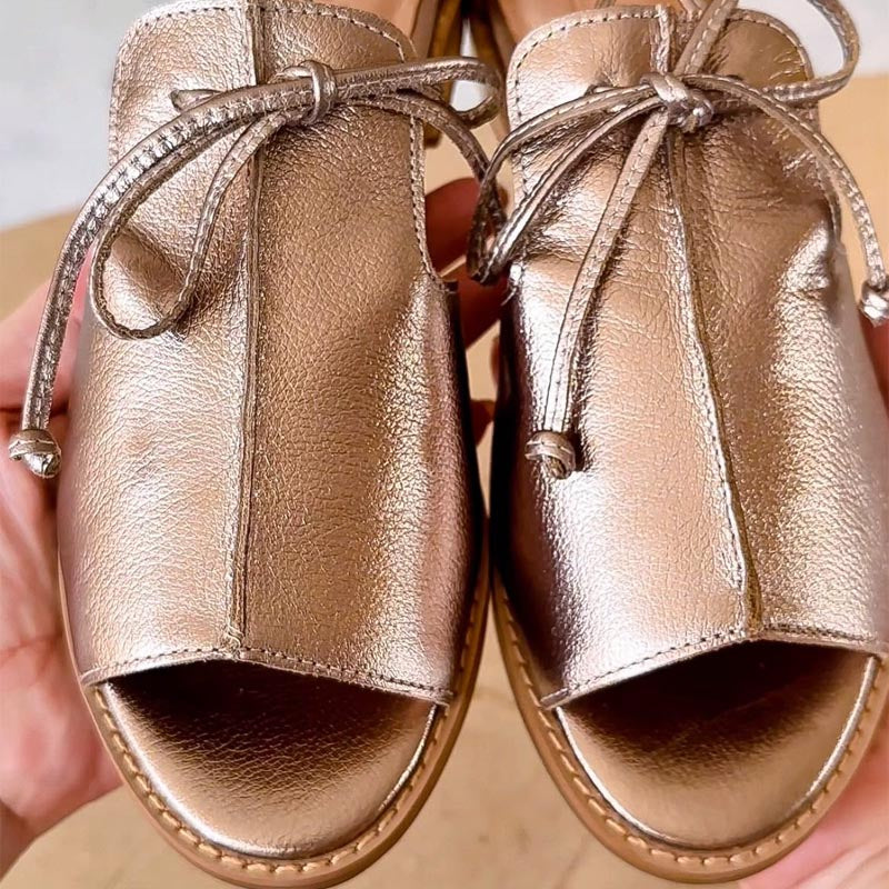 Flora | Strap-Style Leather Sandals