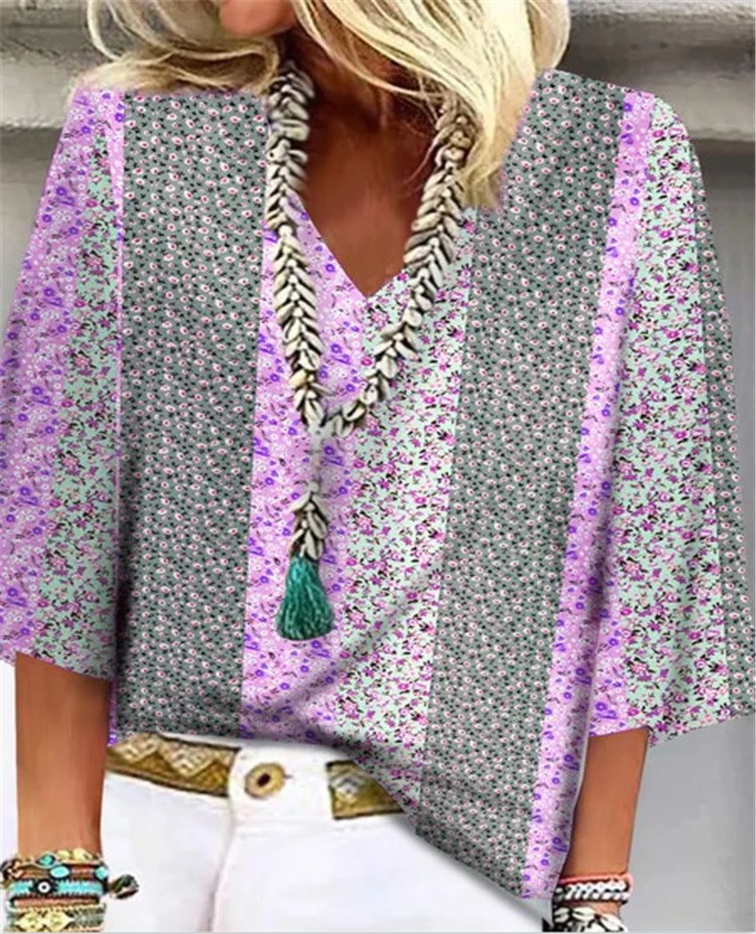 Ruth | Floral Breeze Blouse