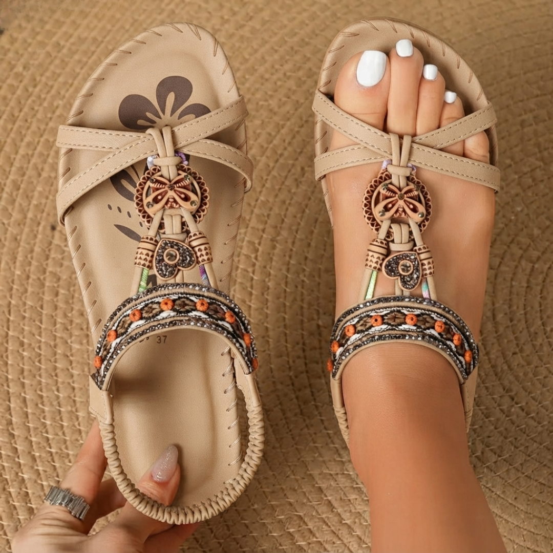 Lindy™ | Boho Comfort Sandals