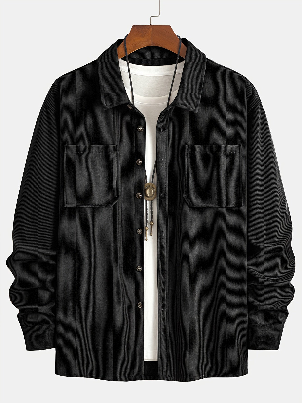 Bryce | Ribbed Textured Overshirt