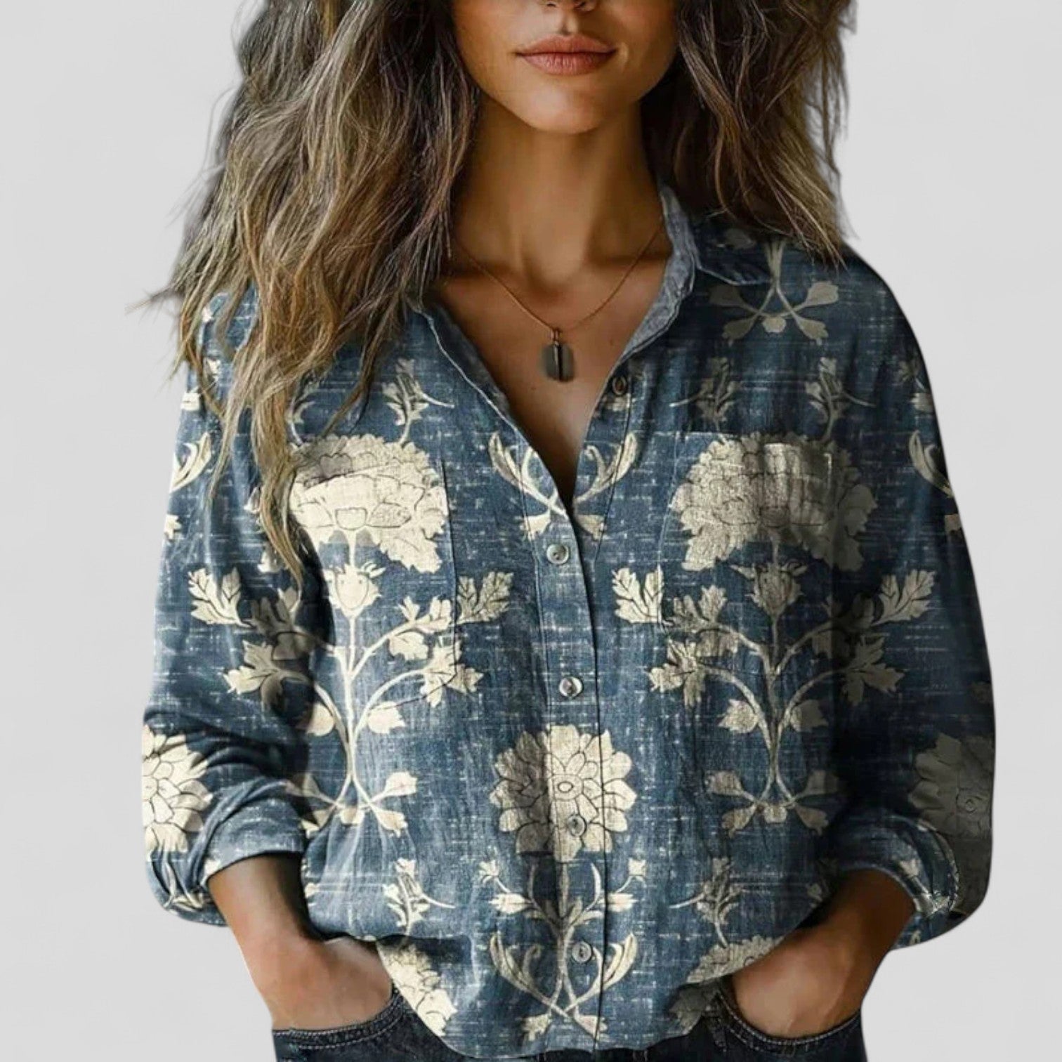 Melora | Comfortable Blouse Shirt