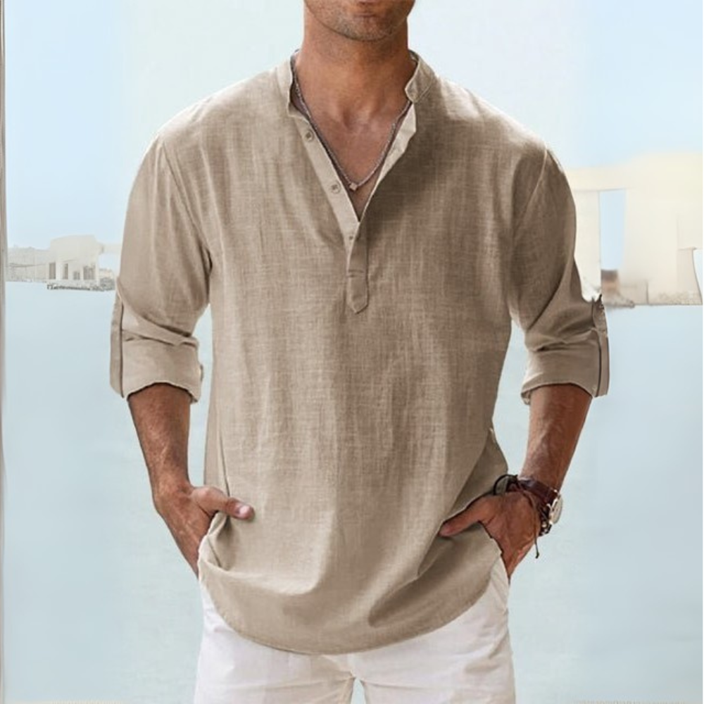 Flynn|Smooth Casual Overshirt