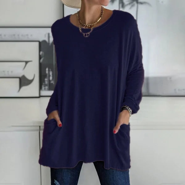 Joyanna | Relaxed Long Sleeve Top