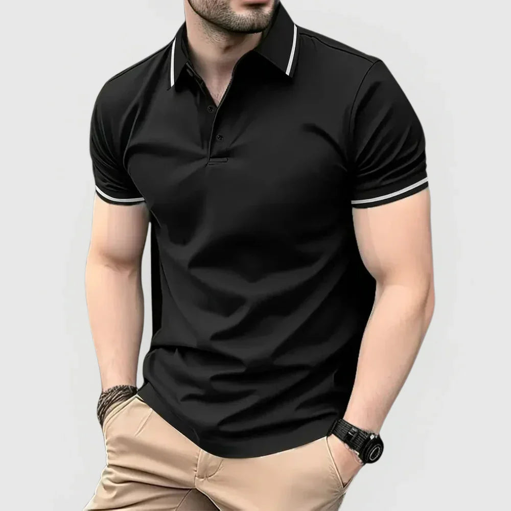 Zev|Polo Shirt With Collar