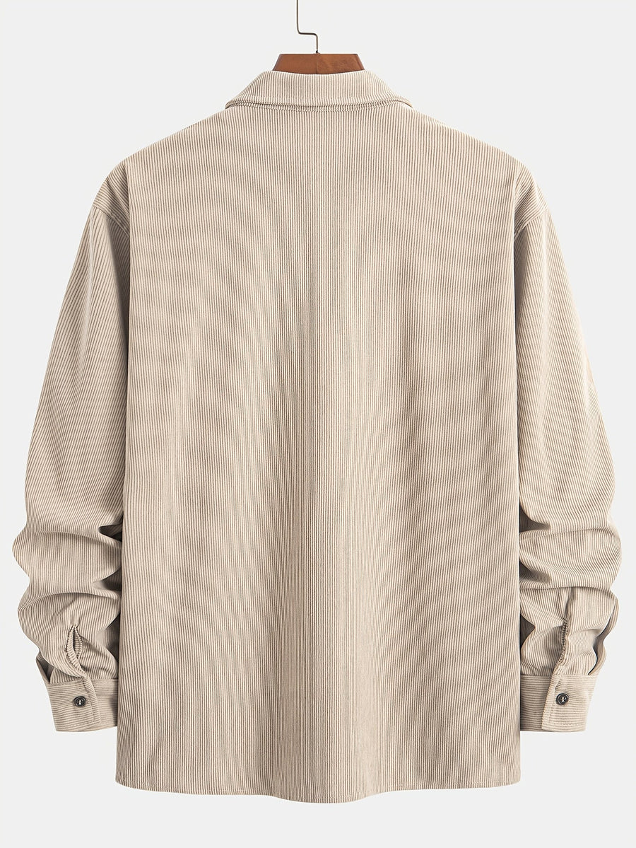 Bryce | Ribbed Textured Overshirt