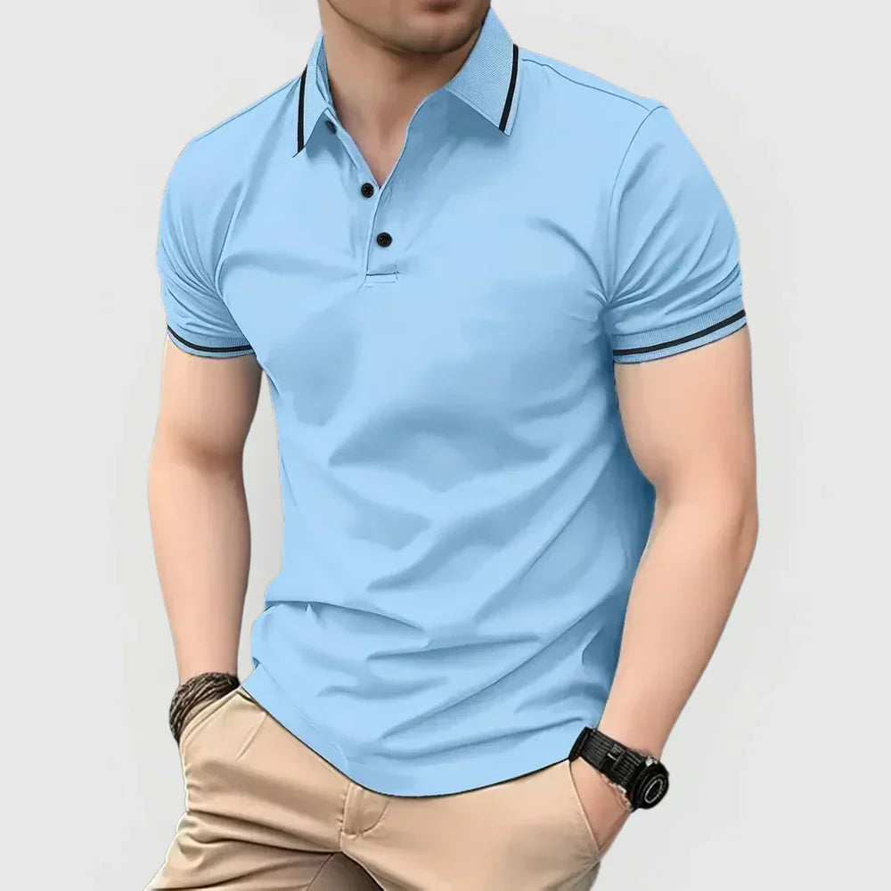 Zev|Polo Shirt With Collar