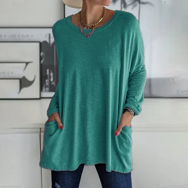Joyanna | Relaxed Long Sleeve Top