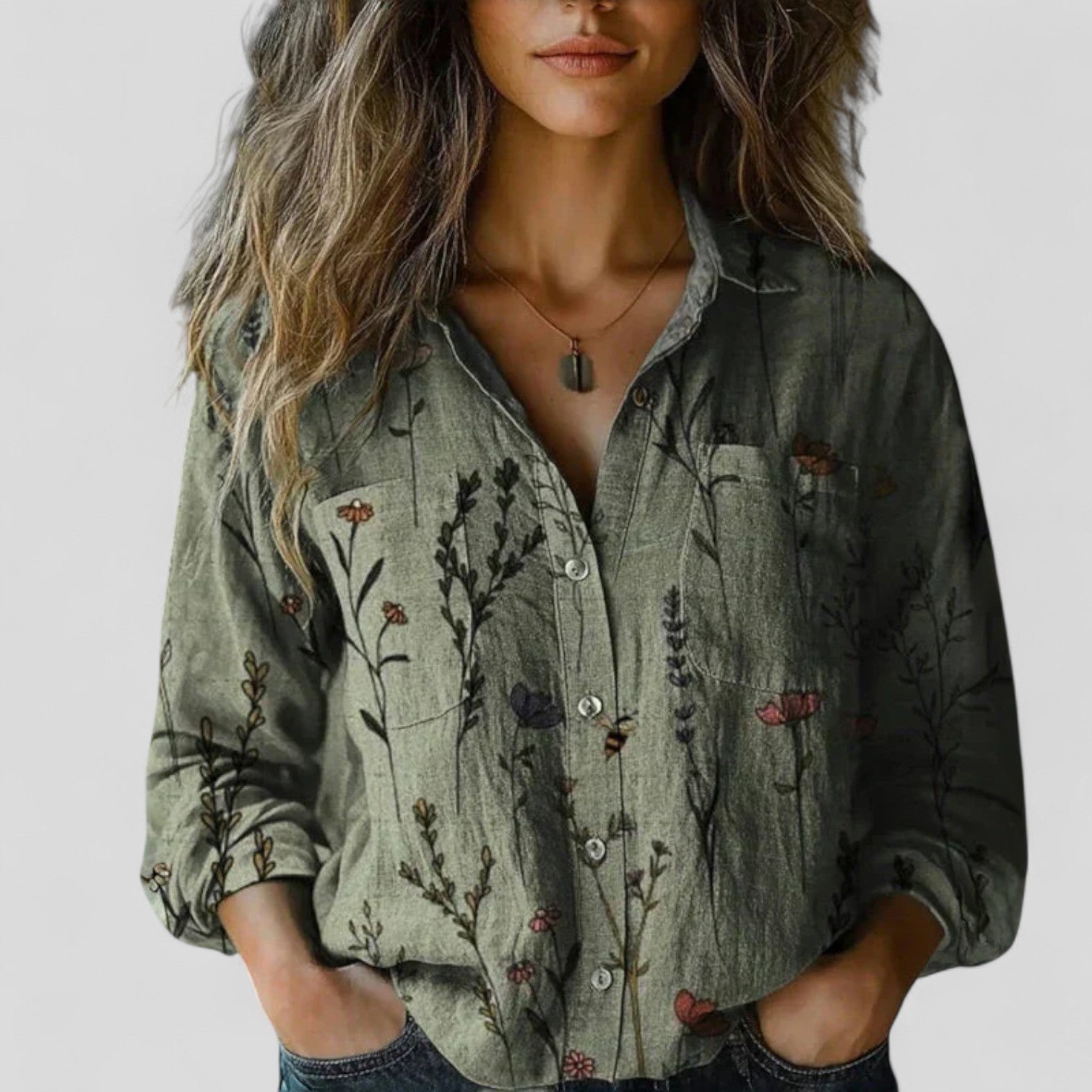 Melora | Comfortable Blouse Shirt