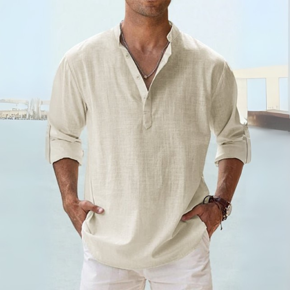 Flynn|Smooth Casual Overshirt