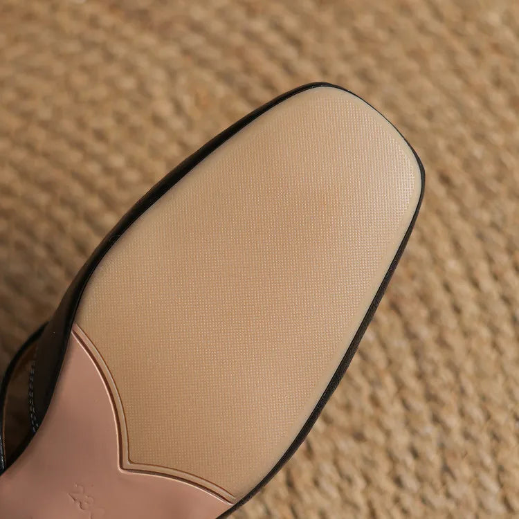 Alayna | Genuine Leather Mules
