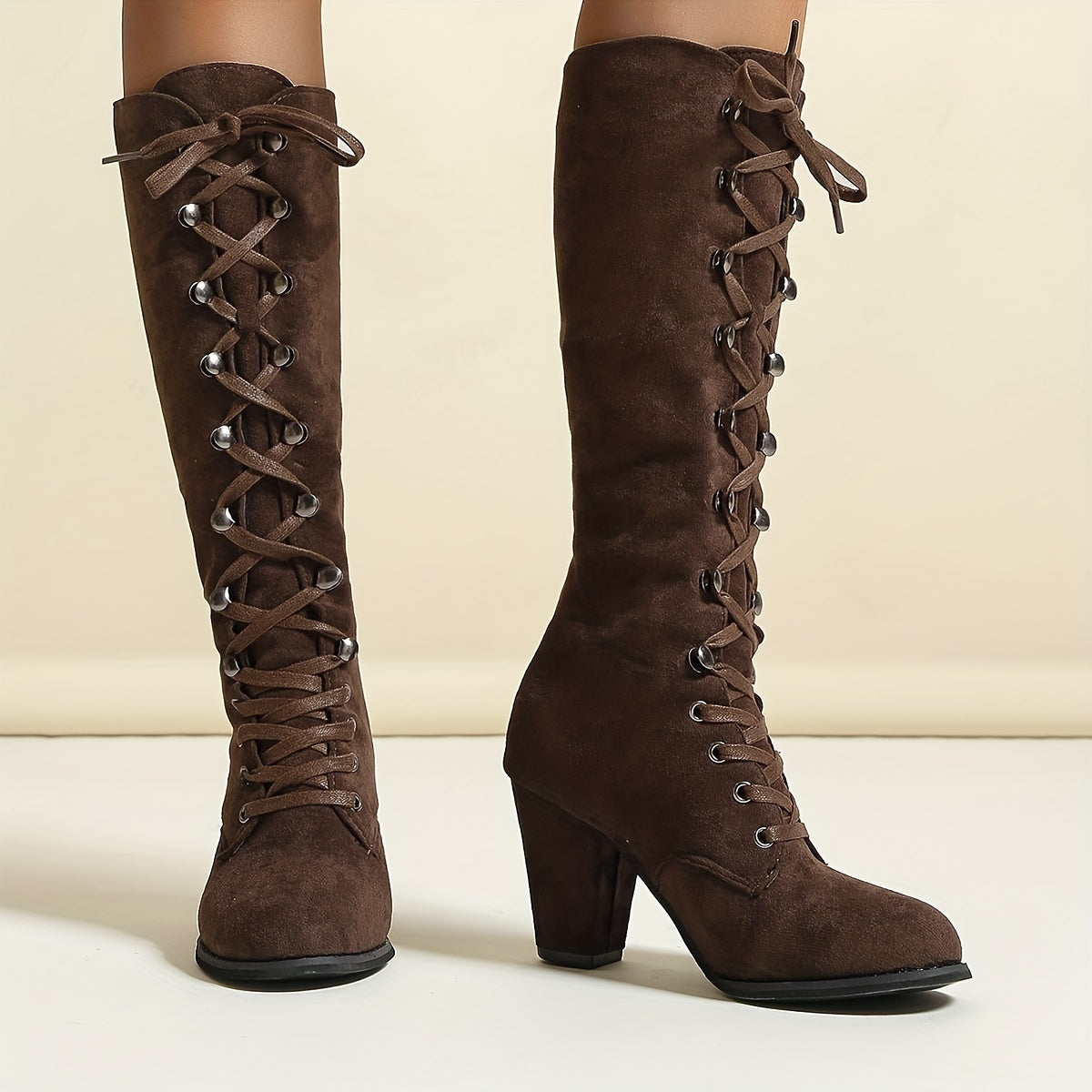 Enya | Fashionable Knee-High Boots