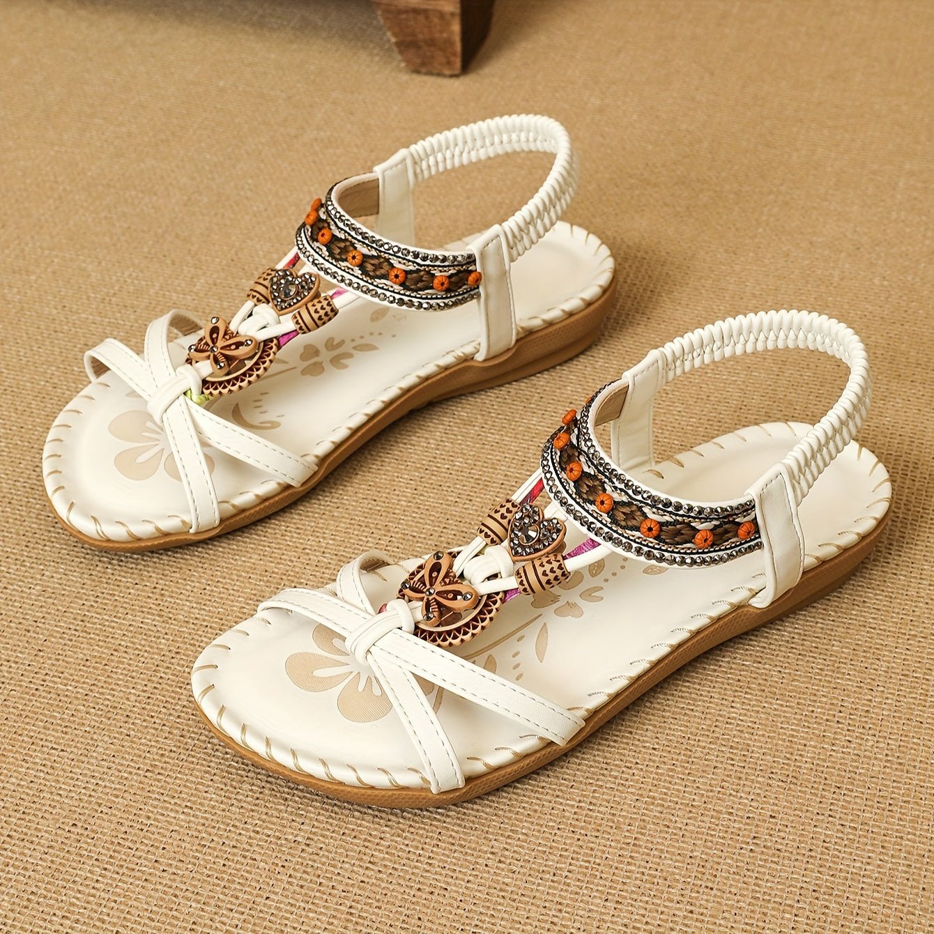 Amy | Boho Flat Sandals
