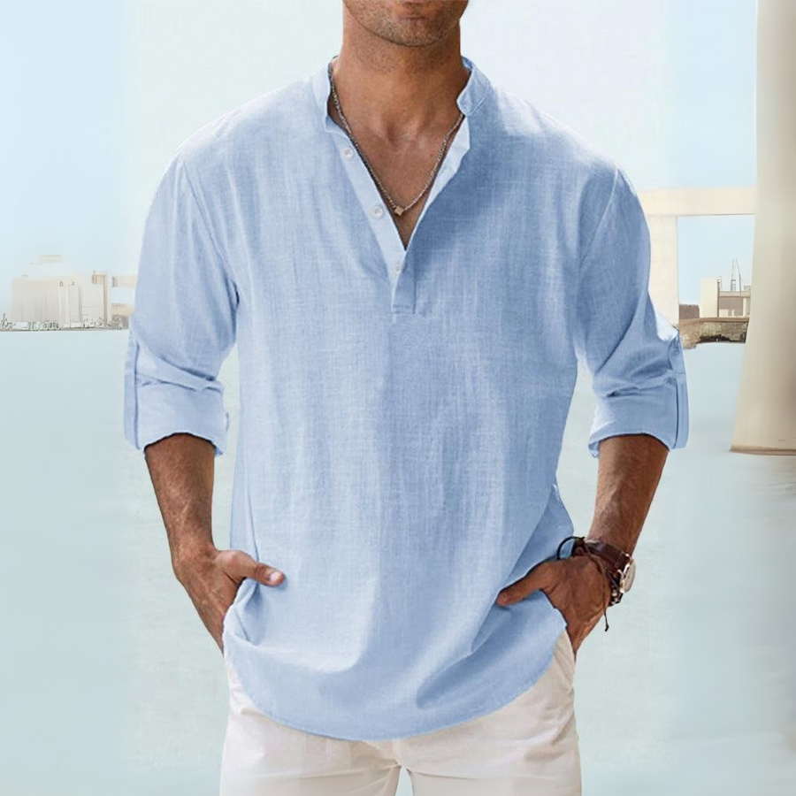 Flynn|Smooth Casual Overshirt