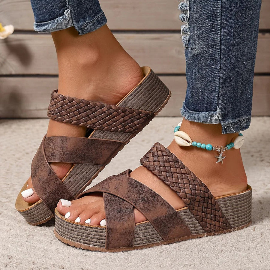 Ramira | Orthopedic Leather Strap Sandals