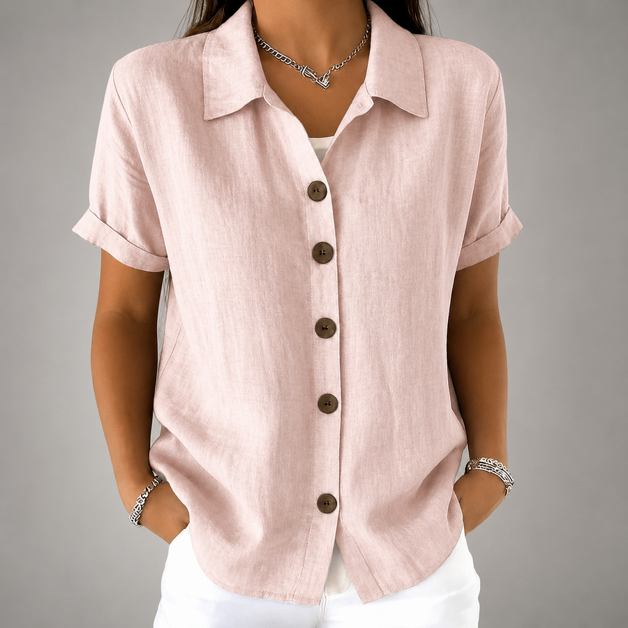 Verena™ | Everyday Button-Up Blouse