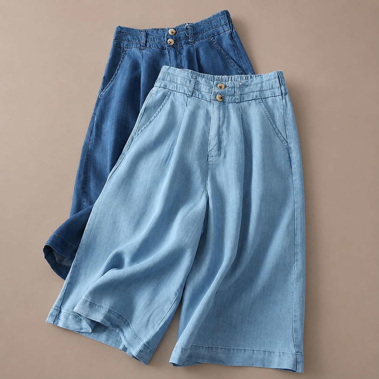 Sienna Wide Leg Denim Pants