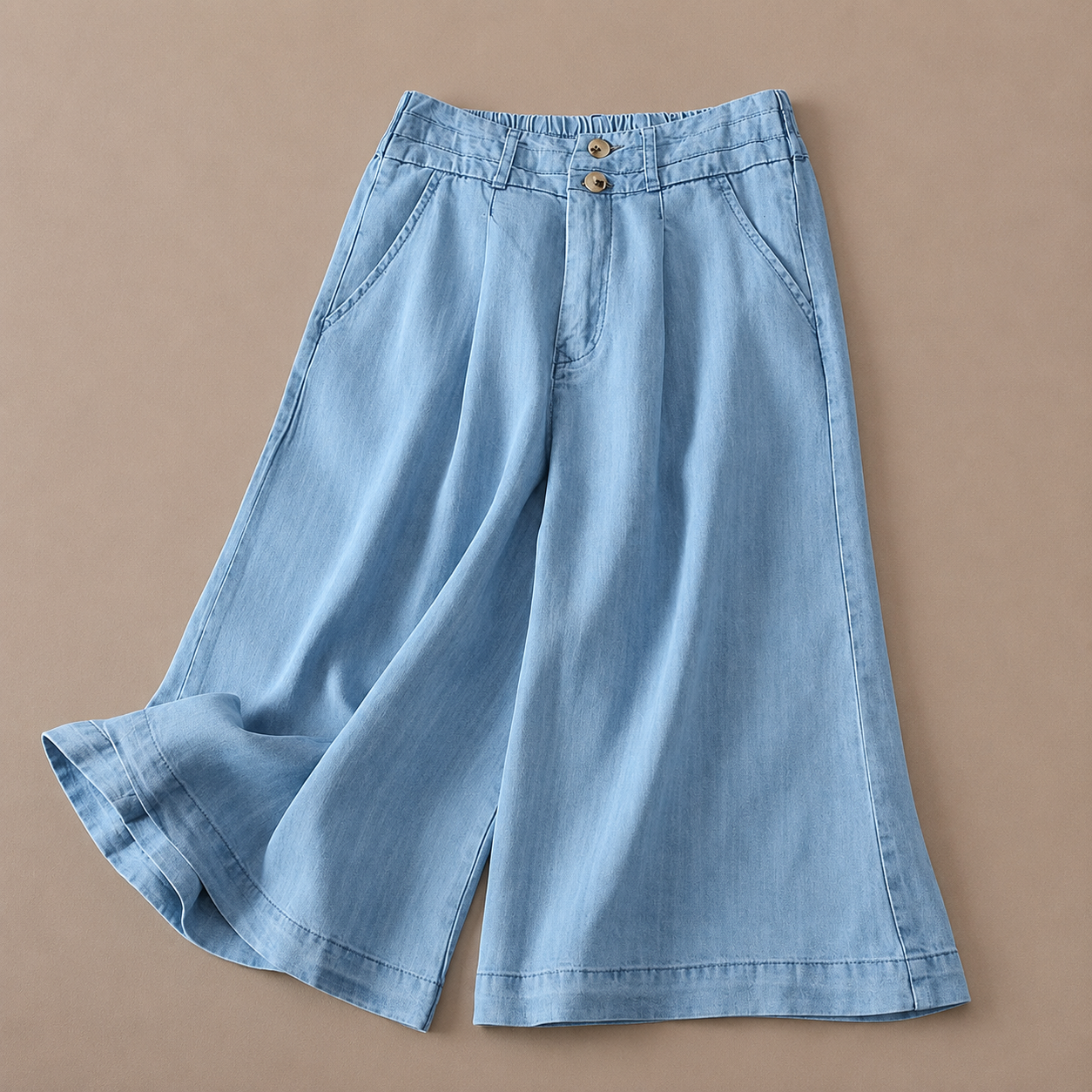 Sienna Wide Leg Denim Pants