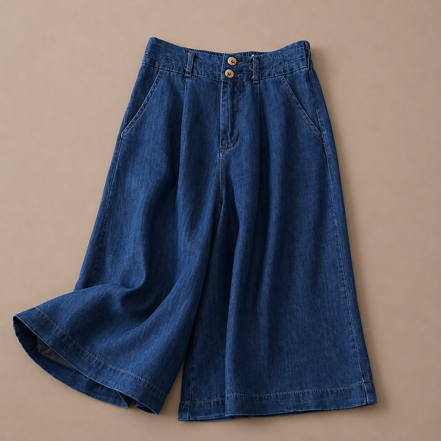 Sienna Wide Leg Denim Pants