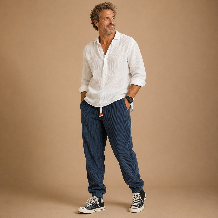Angus| Casual Corduroy Pants