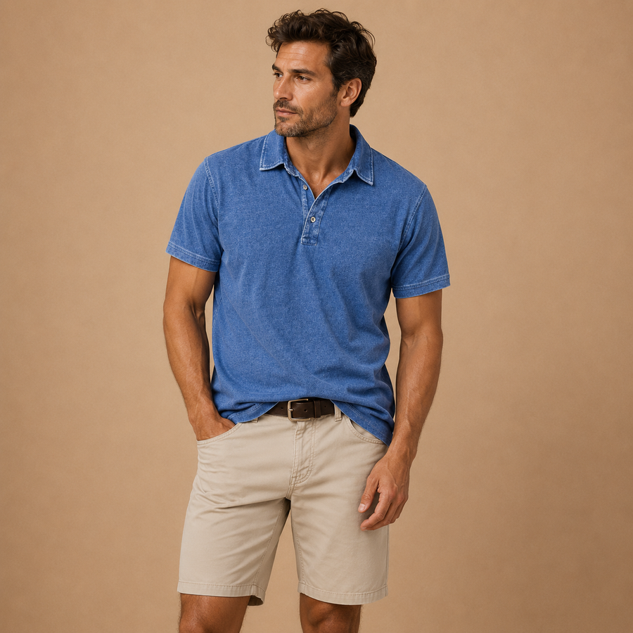 Kai|Polo Shirt With Collar