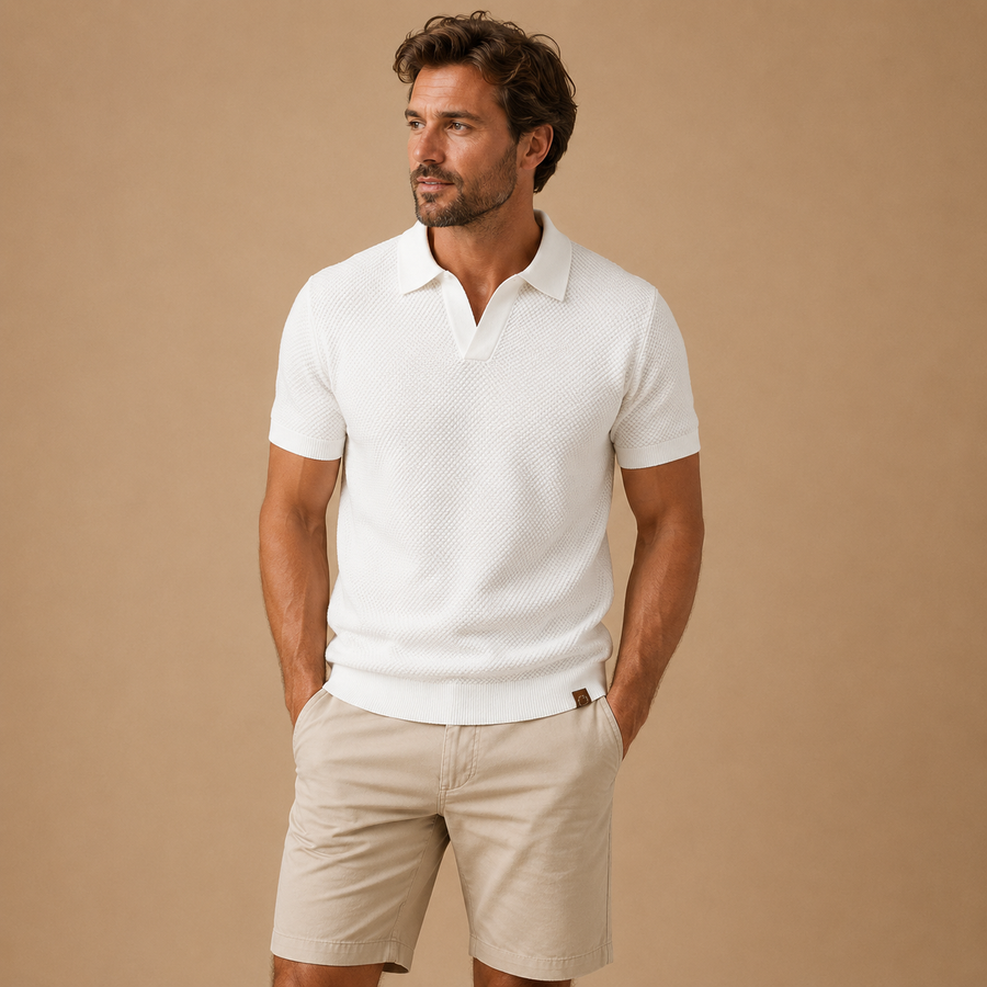 Lincoln|Polo Shirt With Collar