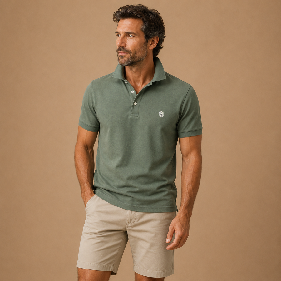 Nathan|Polo Shirt With Collar