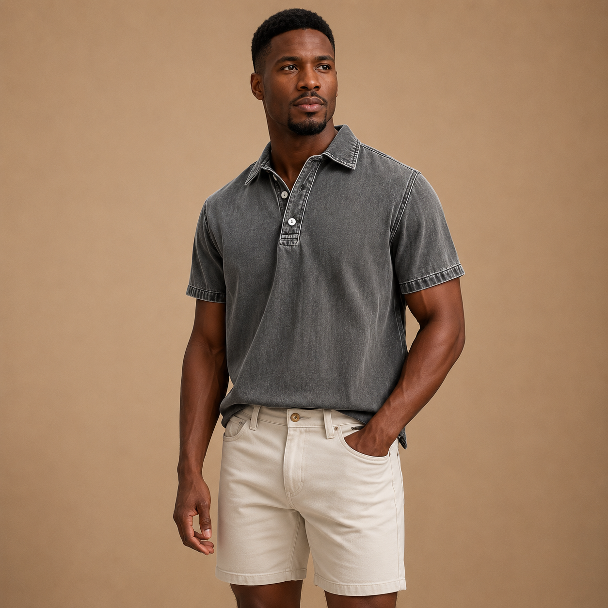 Archer|Polo Shirt With Collar