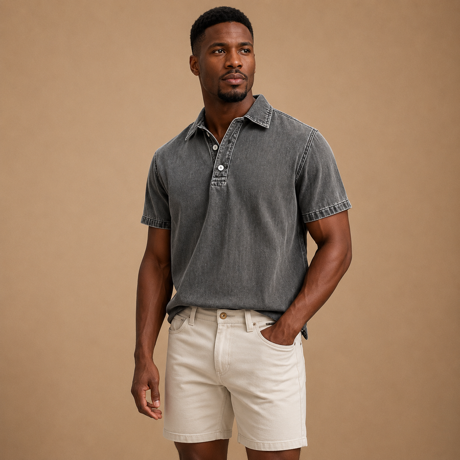 Archer|Polo Shirt With Collar