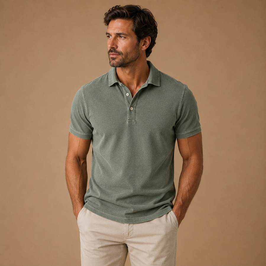 Connor|Cotton Polo Shirt