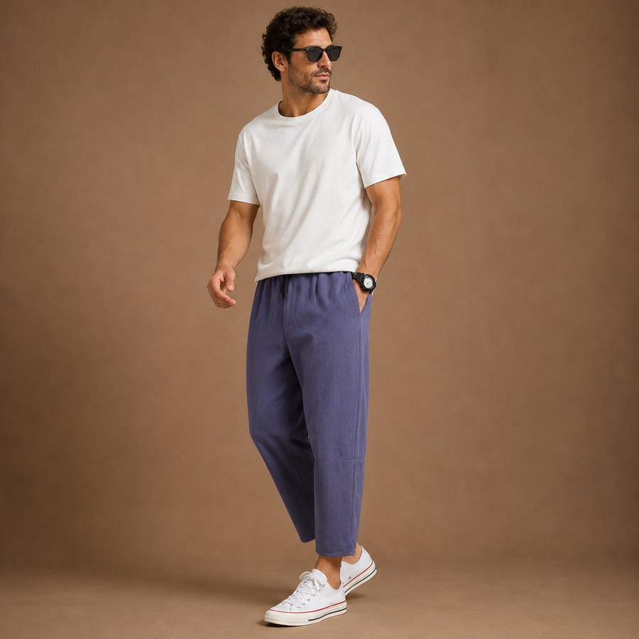 Liam|Cropped Pants
