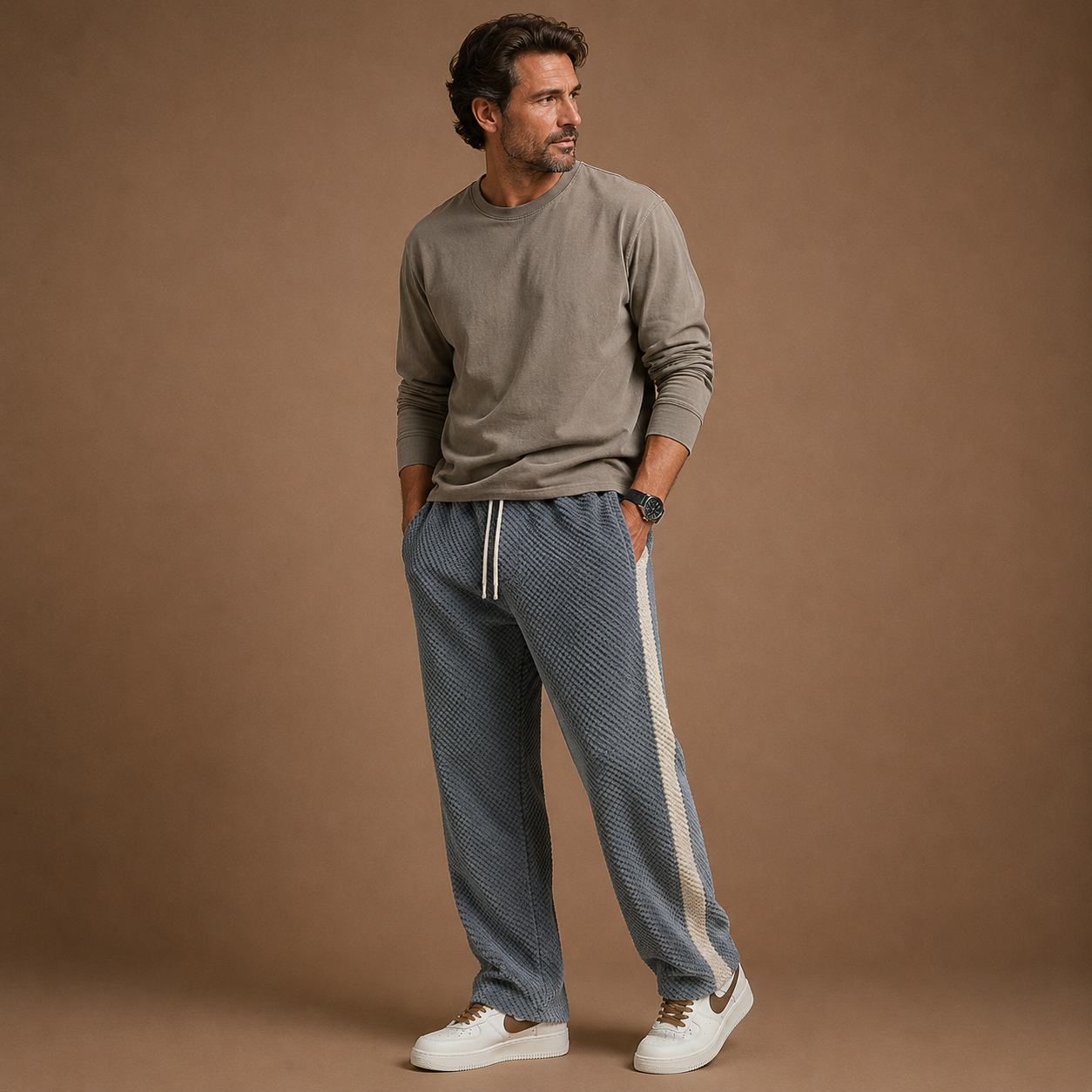 Noah|Waffle Corduroy Joggers