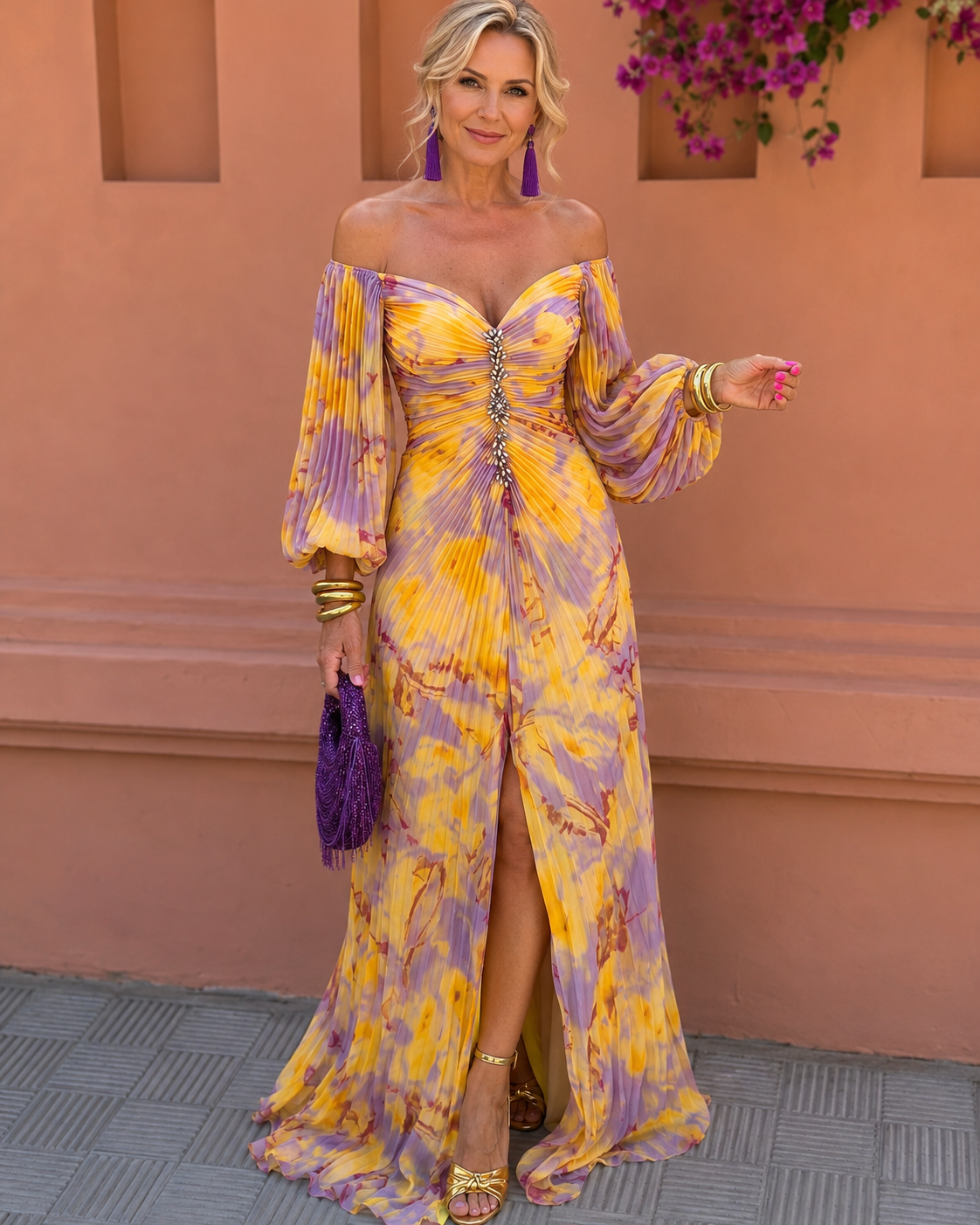 GREGORA | FLORAL MAXI DRESS
