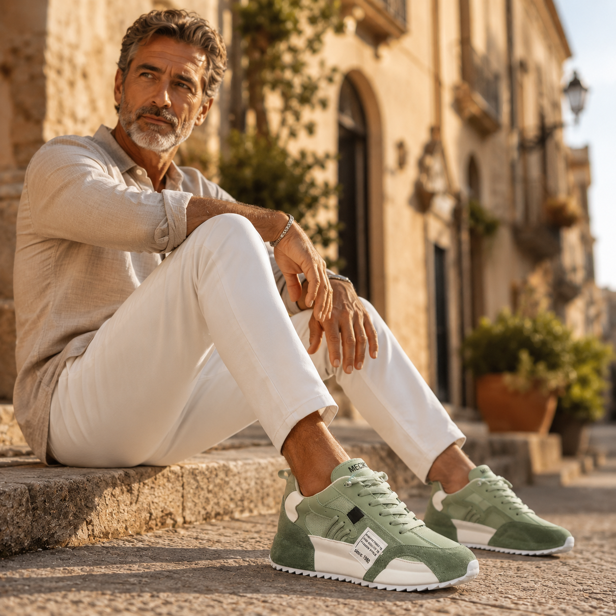 Giuliano | Multicolour Patchwork Suede & Leather Sneakers