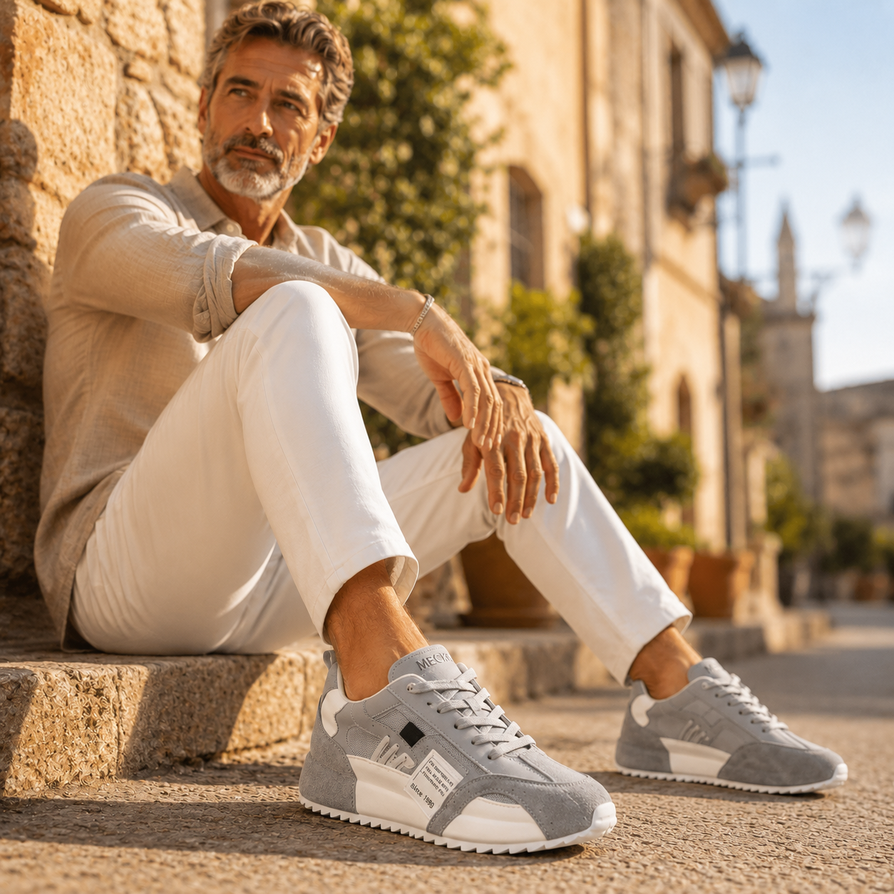 Giuliano | Multicolour Patchwork Suede & Leather Sneakers