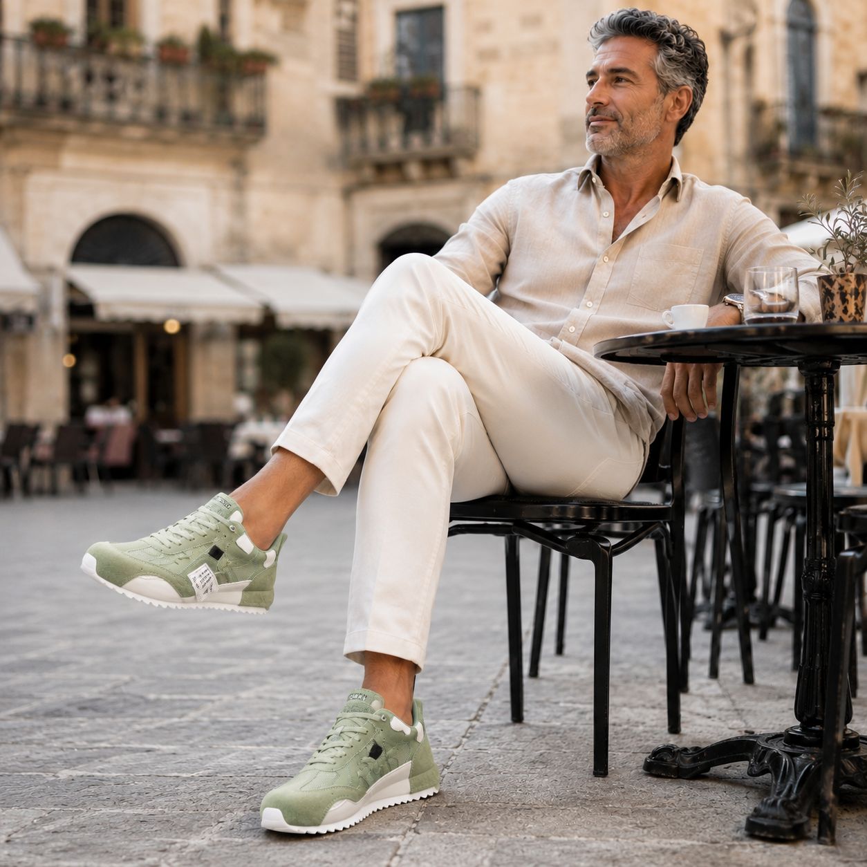 Giuliano | Multicolour Patchwork Suede & Leather Sneakers
