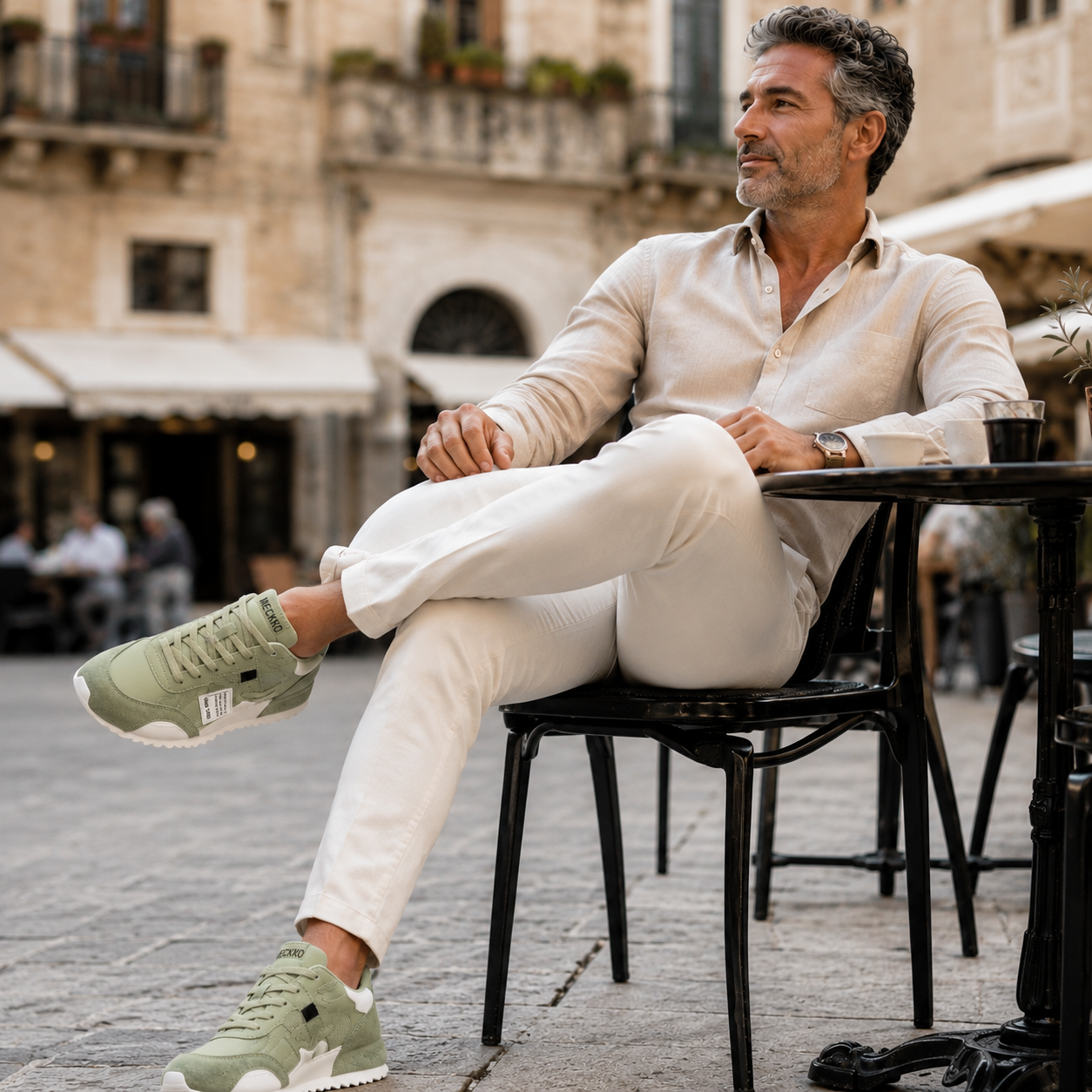 Giuliano | Multicolour Patchwork Suede & Leather Sneakers
