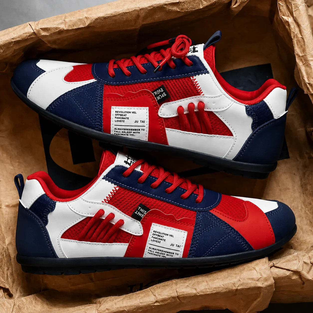 Giovanni | Colourful Retro Sneakers