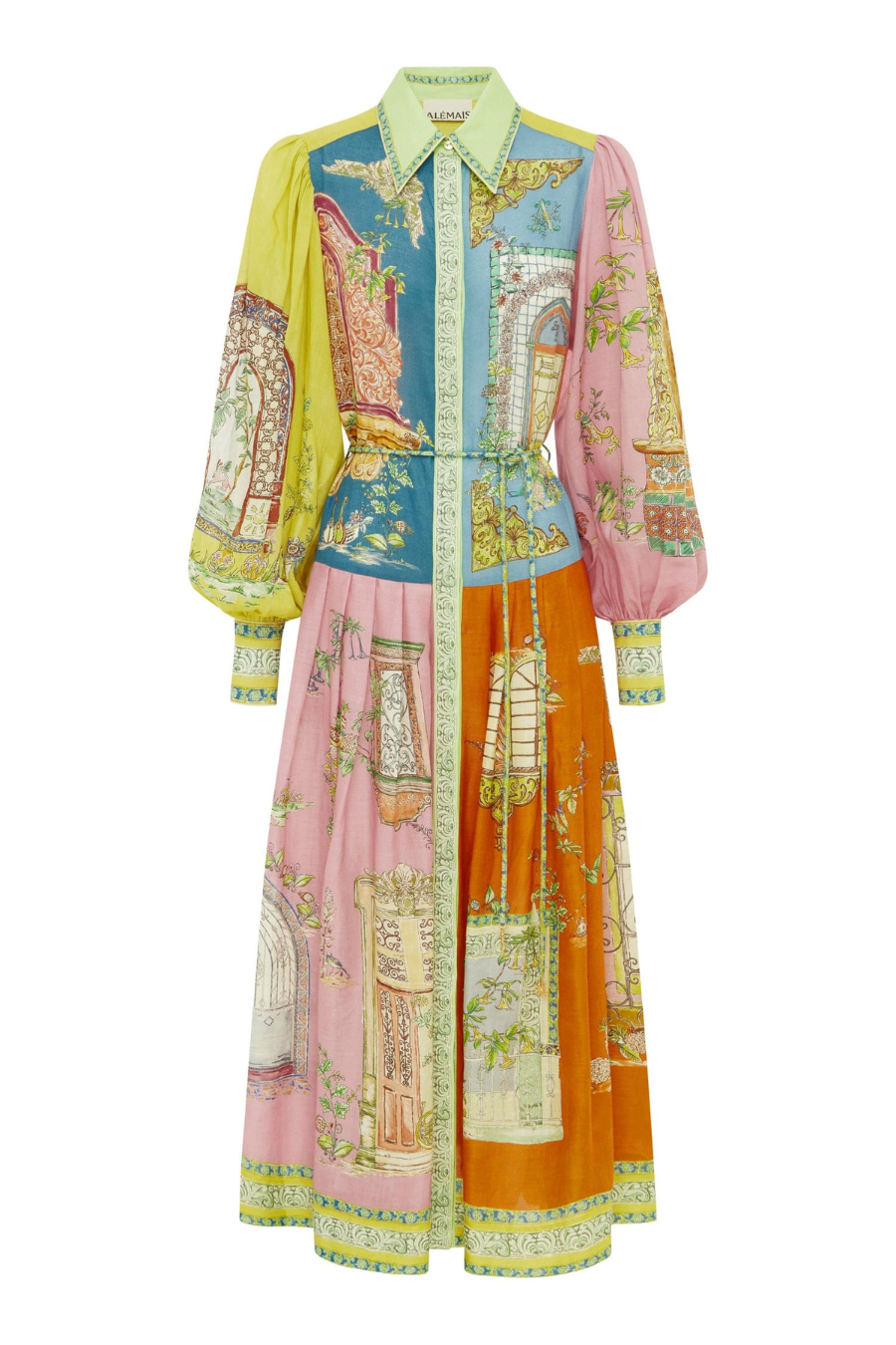 Nicole | Multi-Hued Designer Maxi Dress