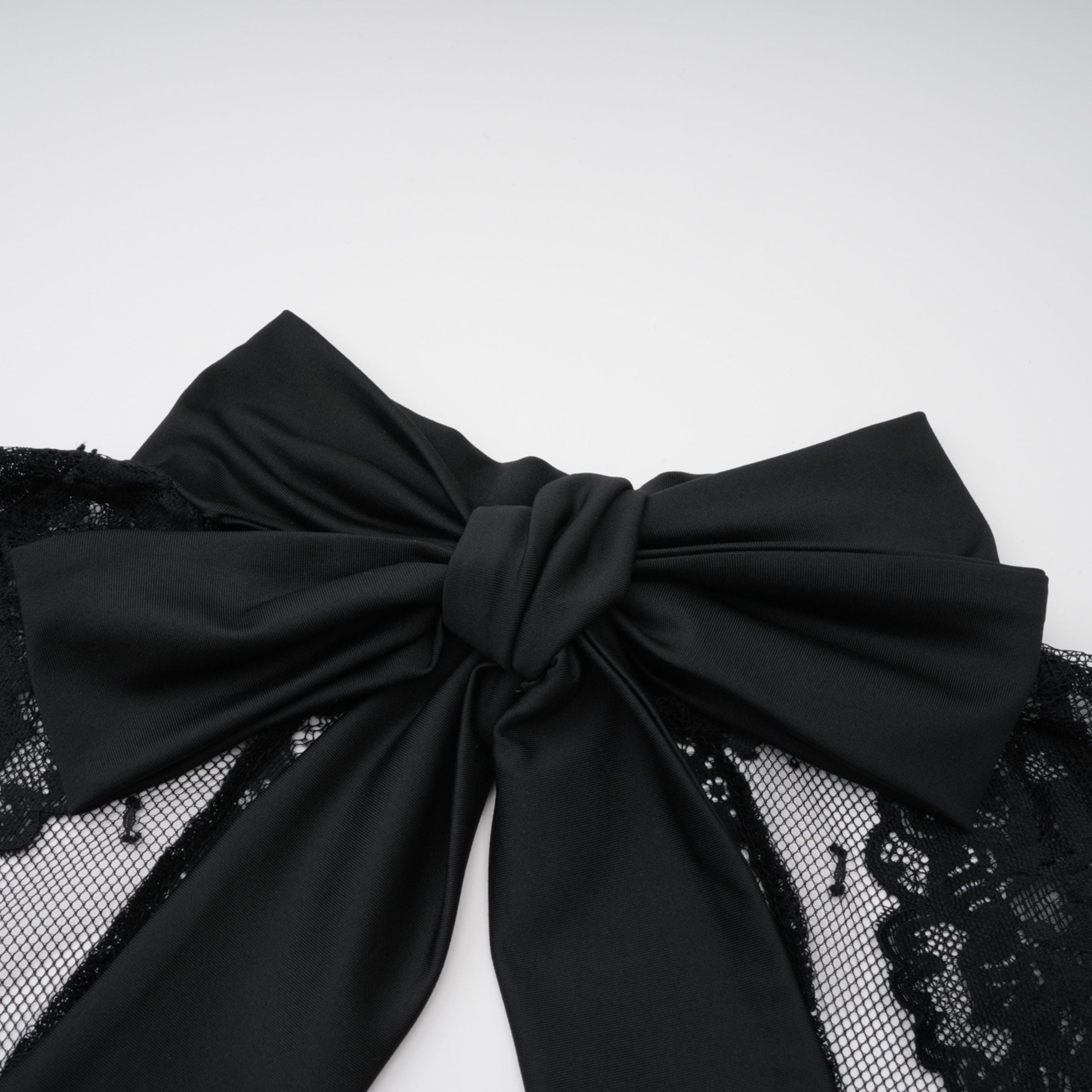 Lorelai | Lace Panel Maxi Dress – Black