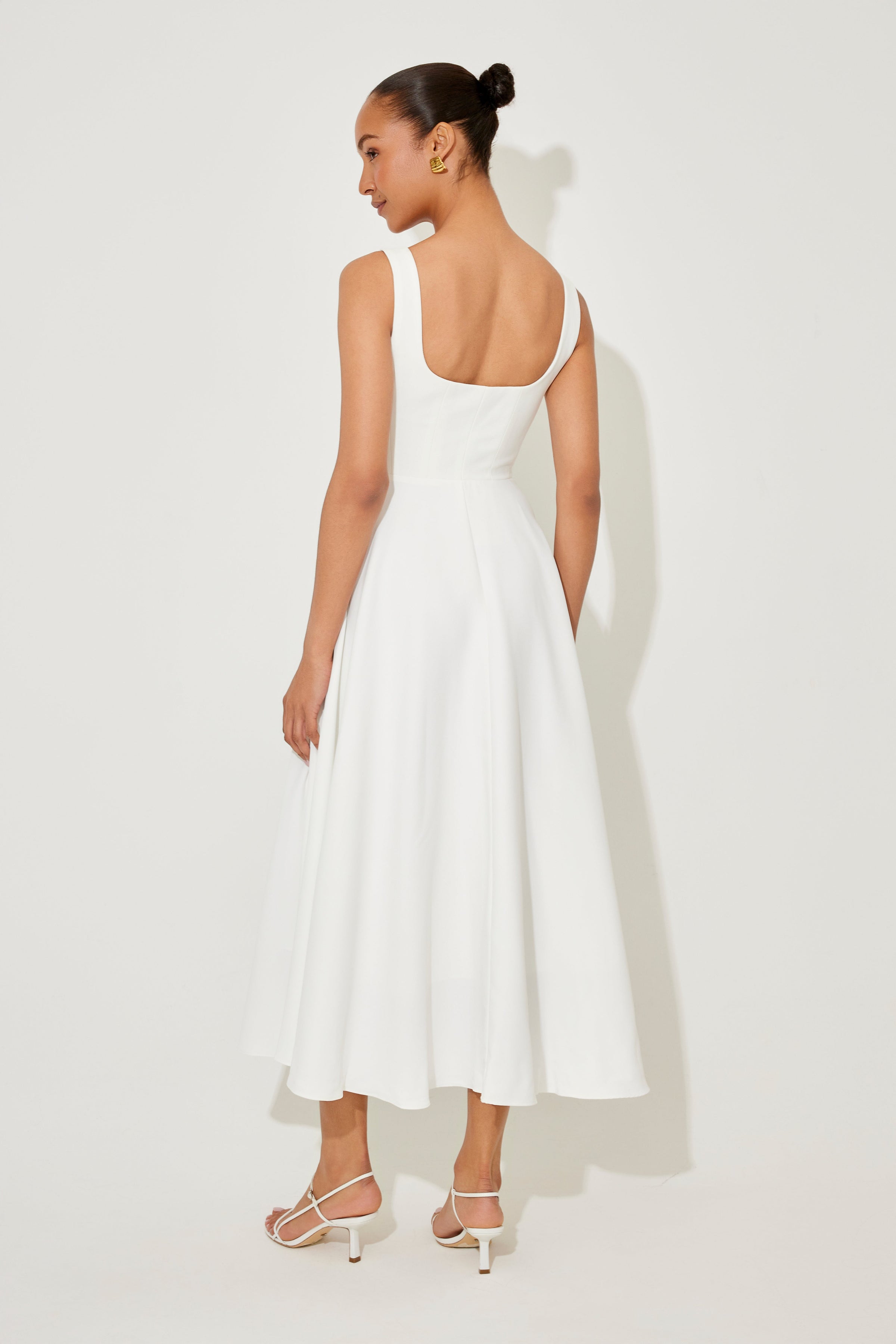 Castille | Elegant Midi Flow Dress