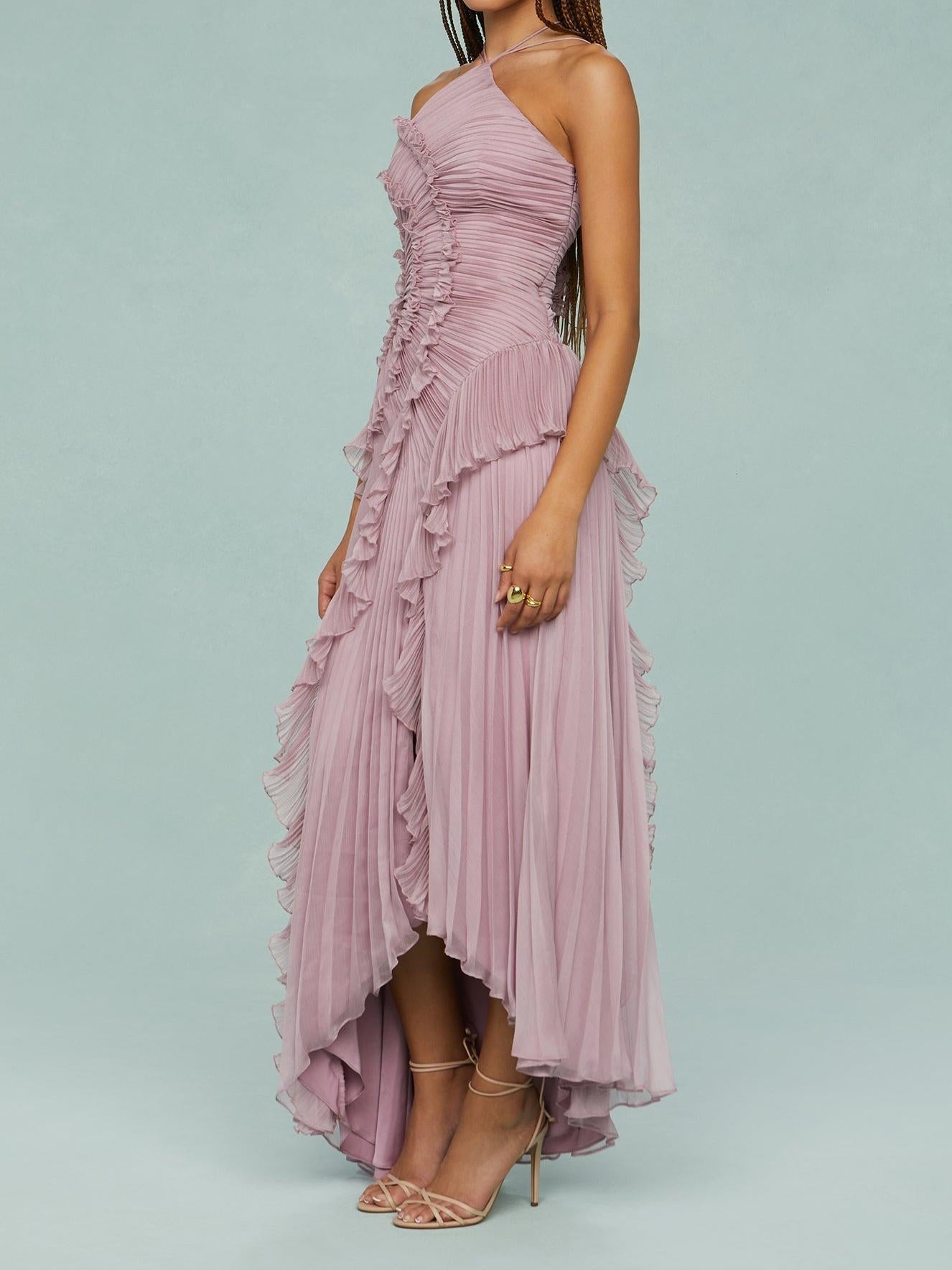 Sofia | Ocean Whirlpool Maxi Dress