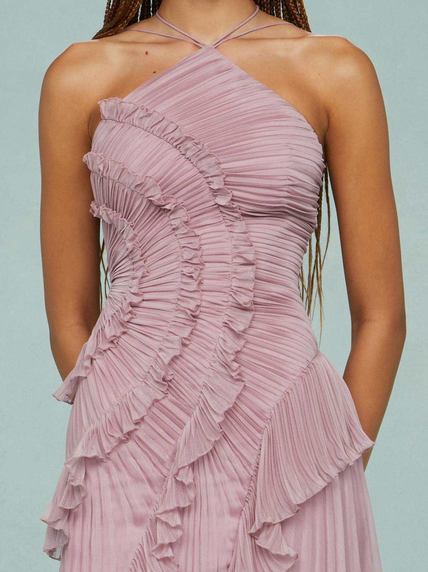 Sofia | Ocean Whirlpool Maxi Dress